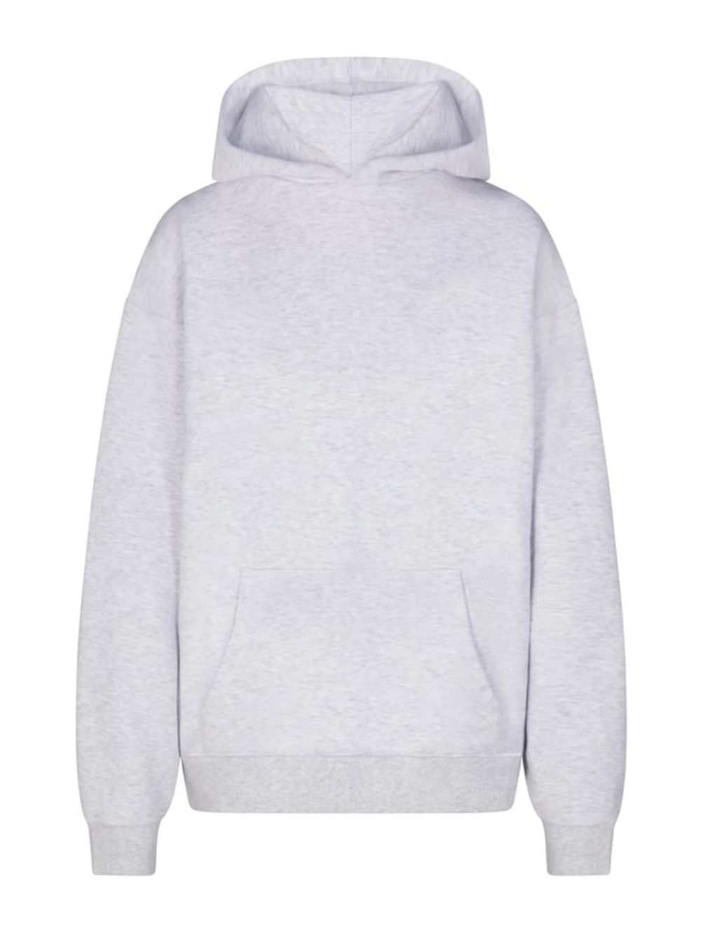 SKIMS Oversized Hoodie – Light Heather Grey | Size Small | Never Worn | Cozy